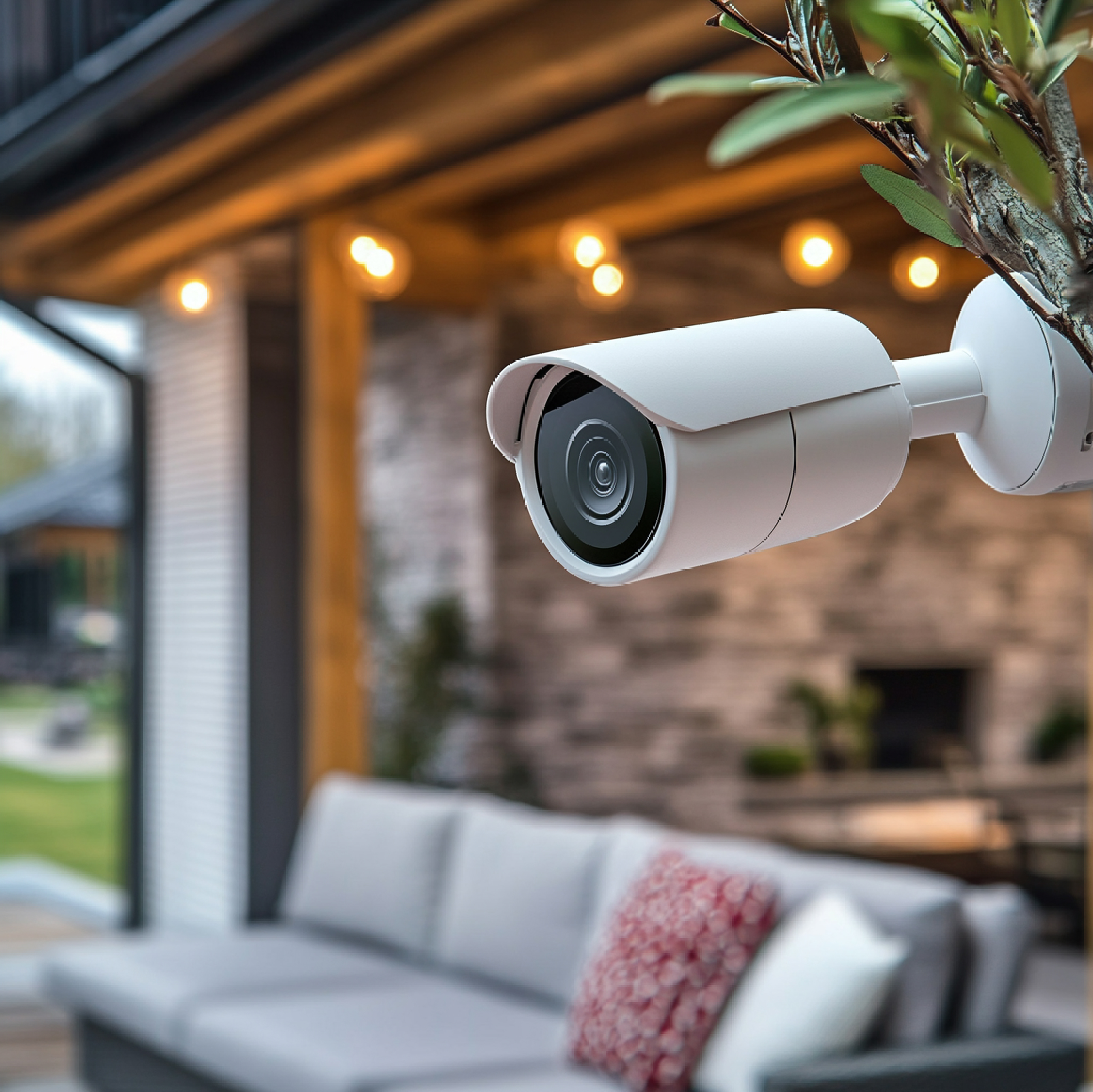 Sistema de cámaras de seguridad para vivienda, chalet y negocio